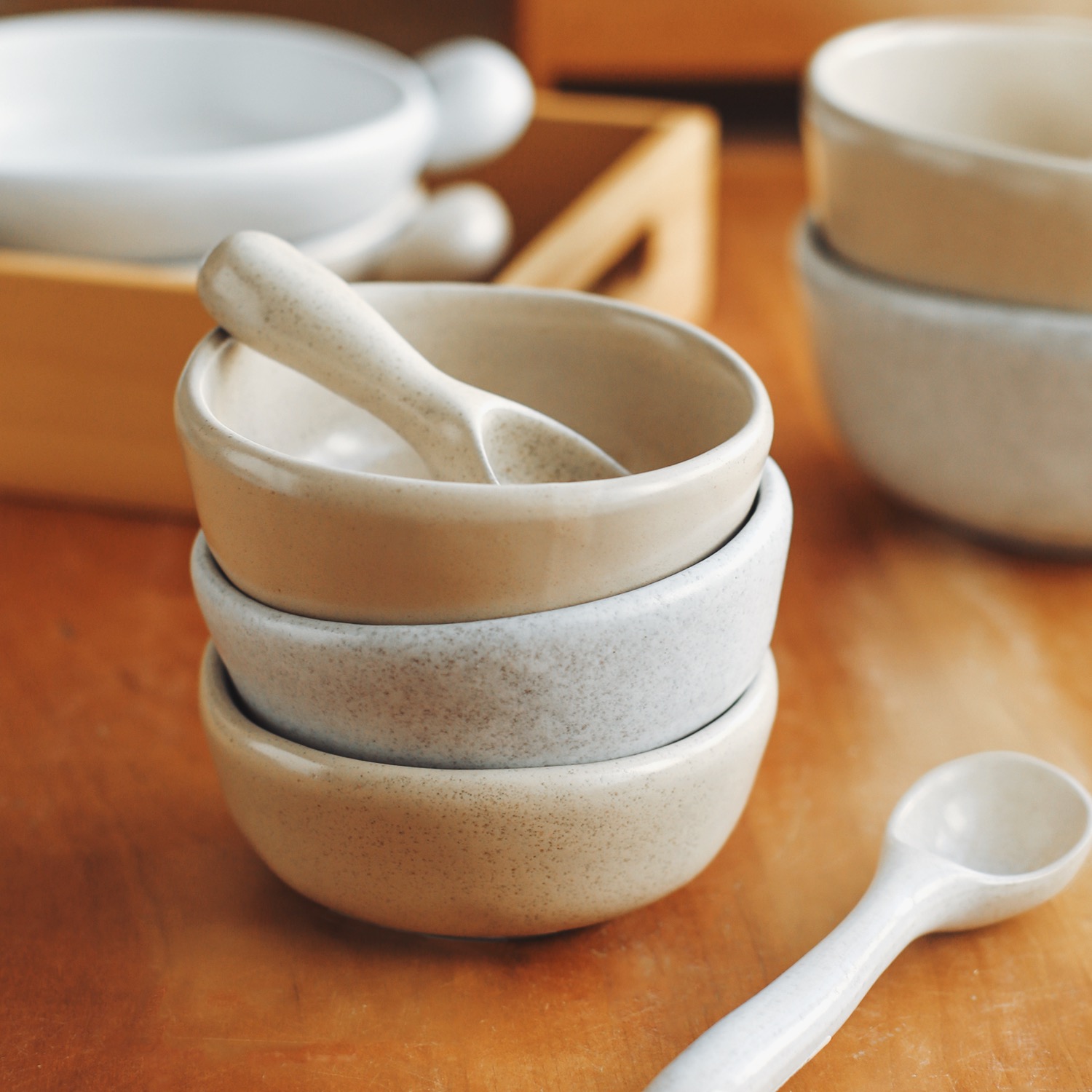 一宅设计师款侘寂风家用碗勺