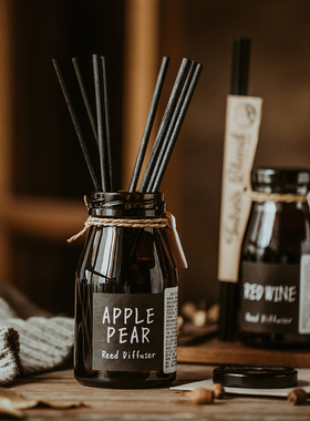 JohnsBlend日本原装进口 无火室内香氛礼品卧室香薰精油藤条持久