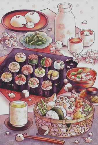 十字绣客厅卧室DMC日系风格