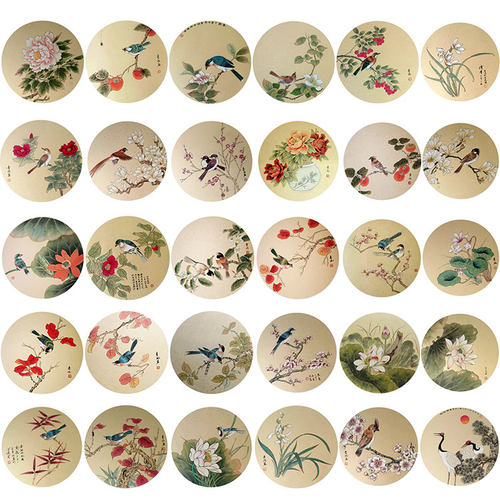 青池小品套图尺寸可选dq00工笔画