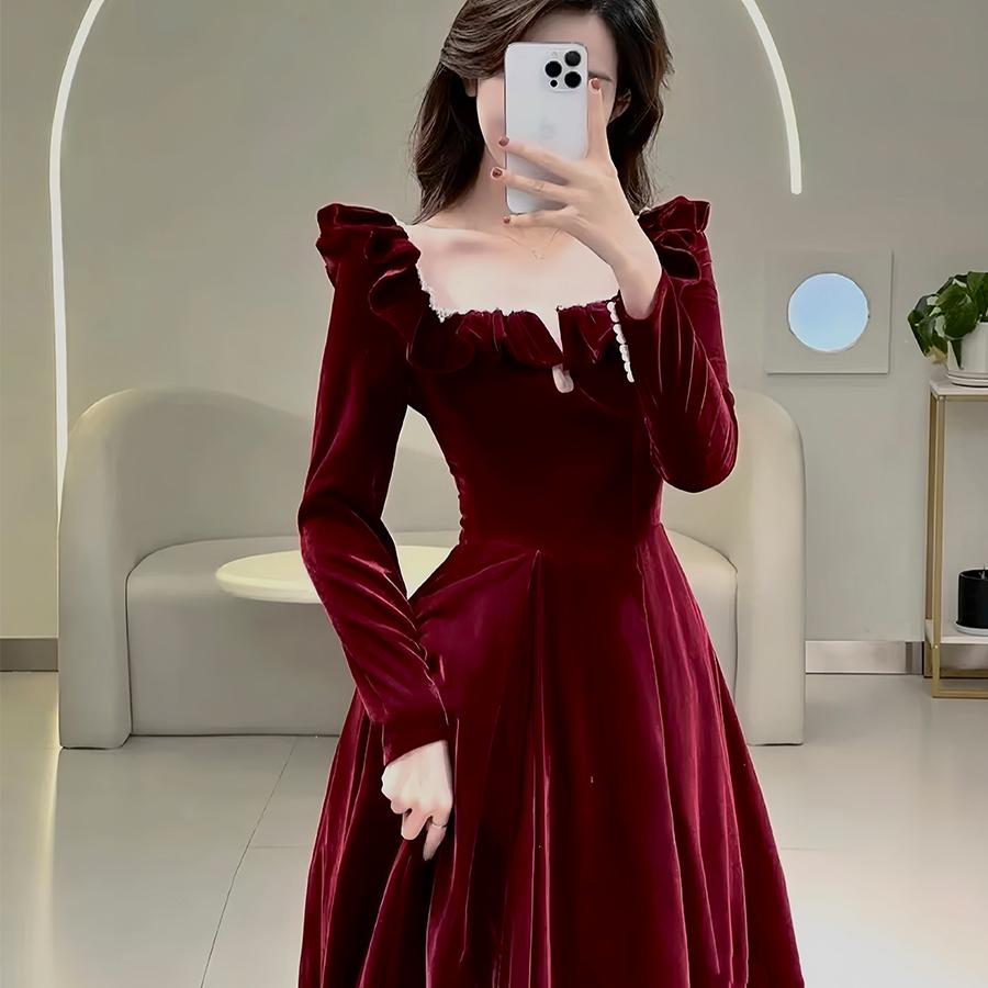 敬酒服新娘2024新款秋冬款