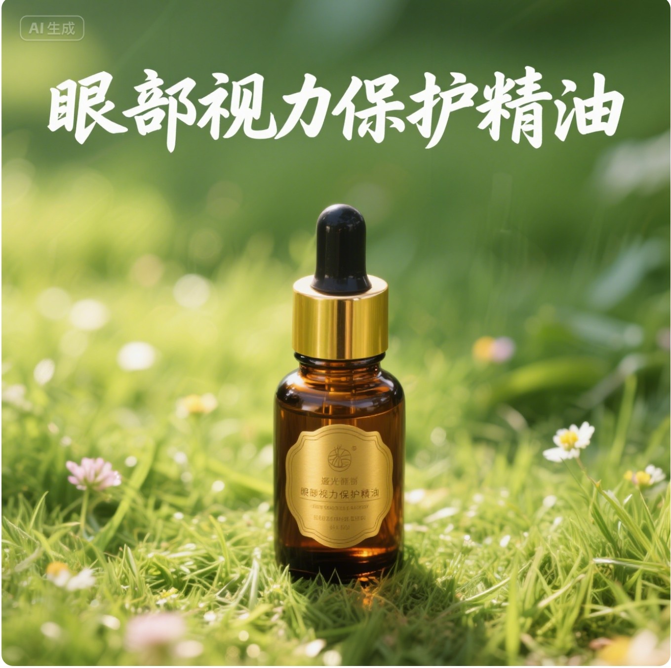 视力矫正眼部精华油恢复老花远近视缓解眼睛干涩疲劳减轻度数包邮