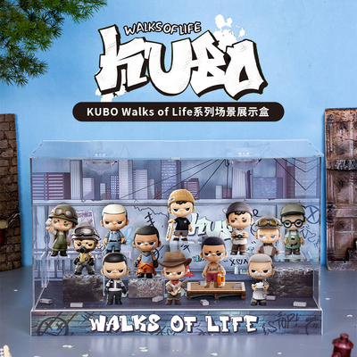 KUBOWalksofLife盲盒展示盒
