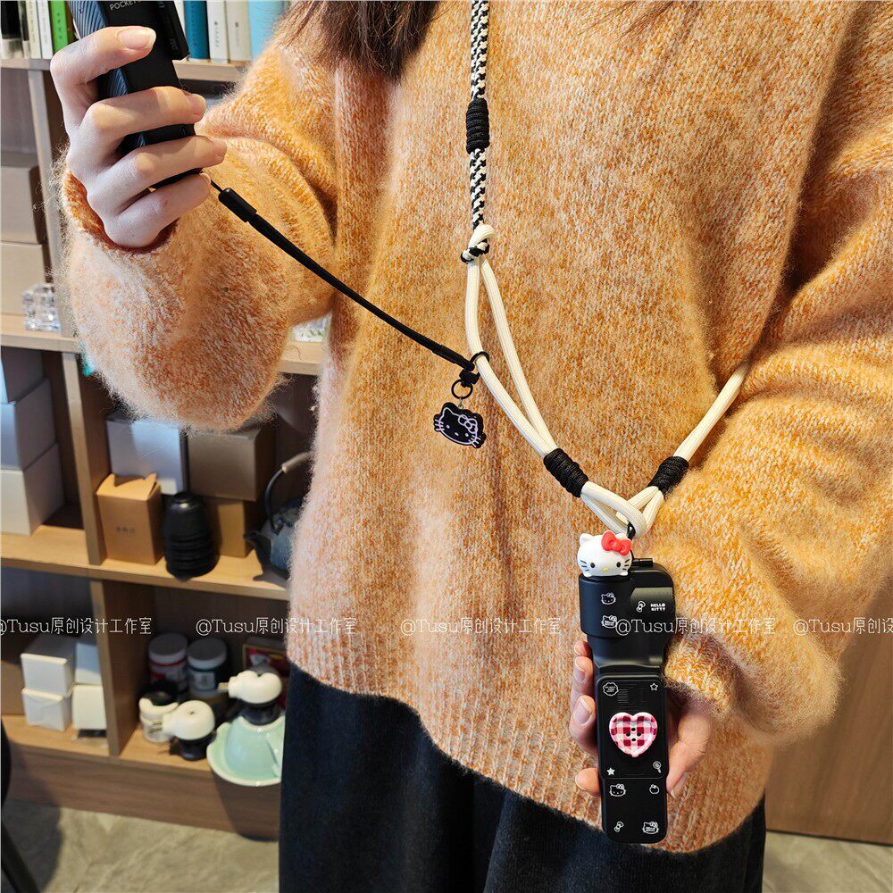 适用于大疆pocket3斜挎硬