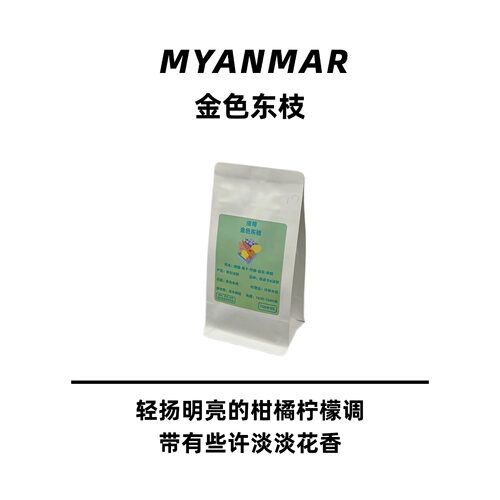 【独家批次】TOMFEE缅甸金色东枝手冲咖啡豆冷泉水洗花香冷萃豆