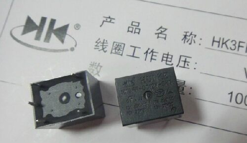 HUI KE 宁波汇科继电器 HK3FF-DC12V-SHG  一组转换5脚 保证