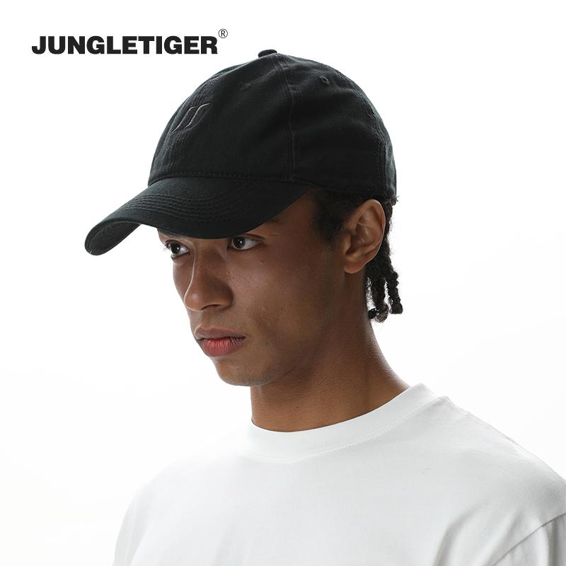 丛林老虎刺绣Logo男女棒球帽帽子