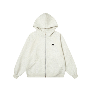 外套 连帽开衫 丛林老虎街头潮牌重磅拉链卫衣男美式 休闲上衣情侣装