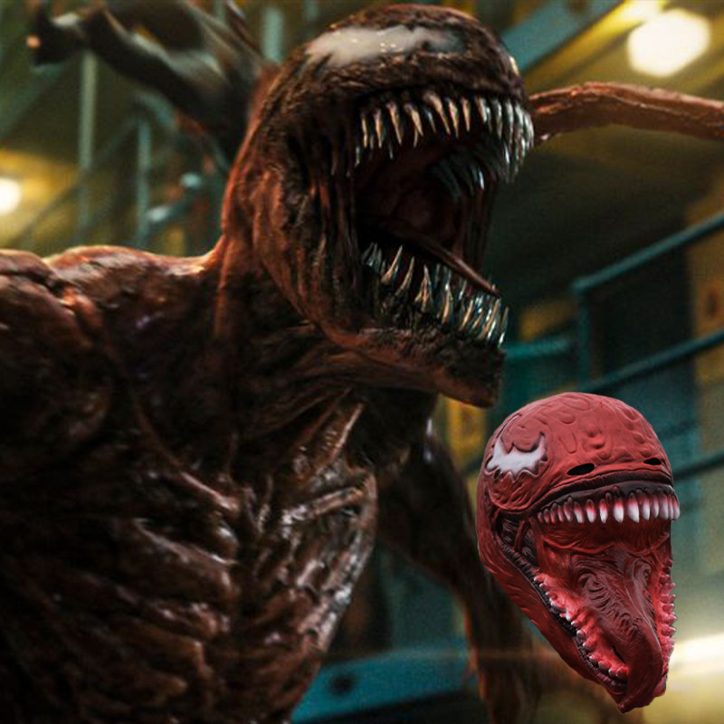 万圣节抖音直播面具cos搞笑