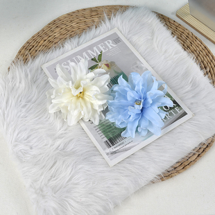 紫兰花朵花头家居装 饰婚礼背景墙路引餐桌插花 包邮 满10朵