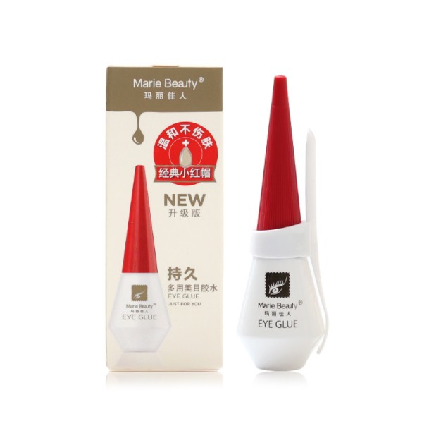 玛丽佳人睫毛胶水 红盖胶 双眼皮成形液 多功能胶水化妆师创馨