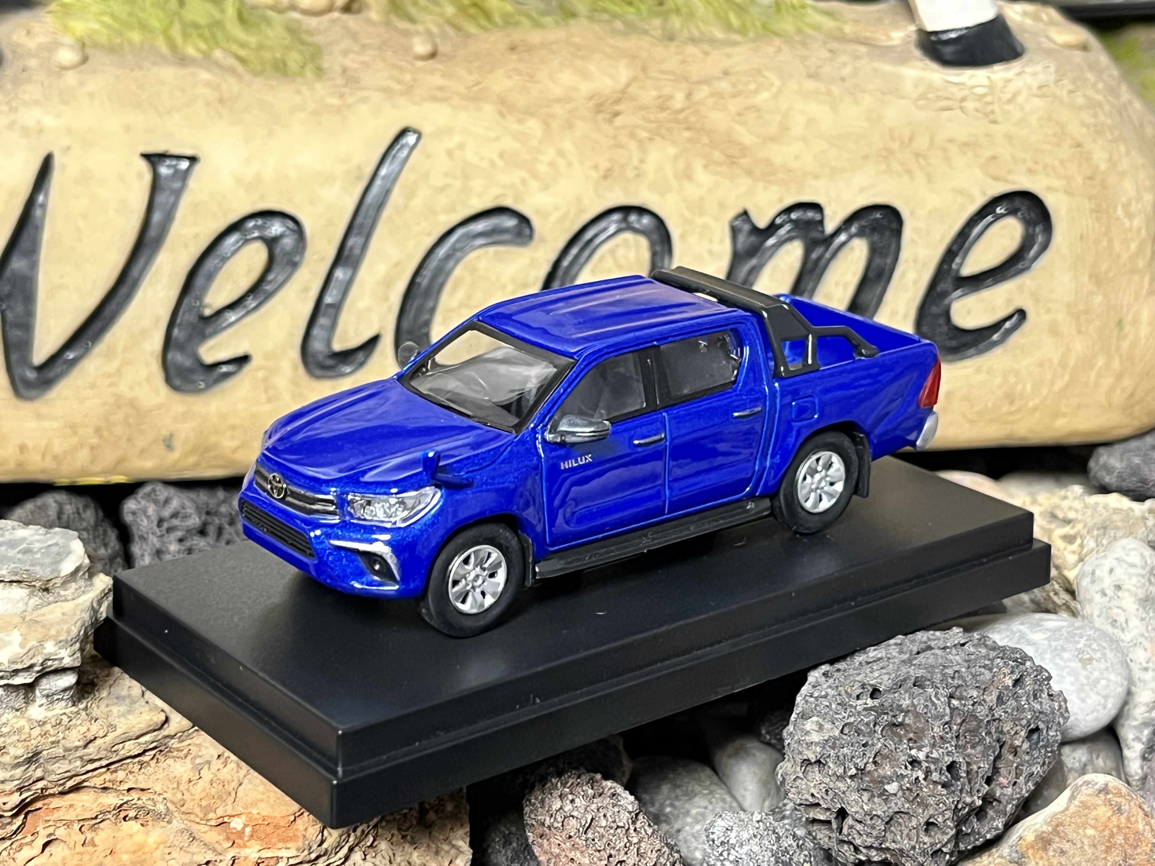现货EBBRO 1:64 丰田海拉克斯皮卡TOYOTA合金汽车模型收藏摆件