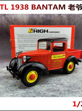 ERTL  原包 1938 BANTAM AMERICAN老爷车 合金汽车模型收藏 1/22