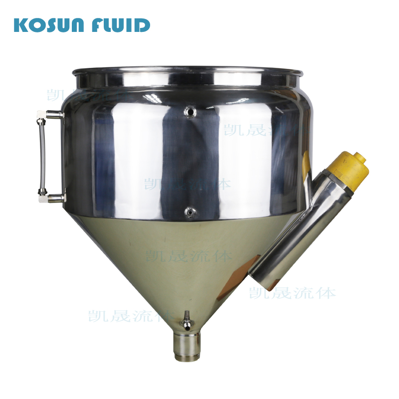 304不锈钢漏斗双层保温