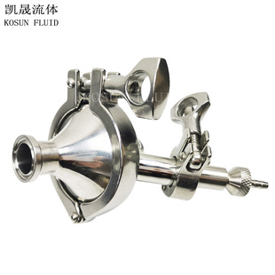 304不锈钢小圆盘过滤器支架管道分流设备罐体配件