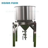 304不锈钢方管焊接定做卫生级漏斗支架定制架子圆形底座非标