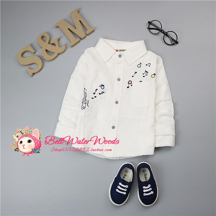 Chemise garcon à manche longue - Ref 2079182 Image 5