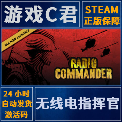 Steam游戏 无线丨电台电指挥官 Radio Commander PC 国区 全球Key