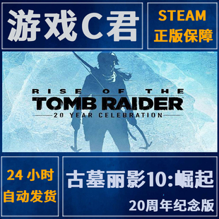 Steam正版游戏 古墓丽影10崛起 Rise of the Tomb Raider 全球Key