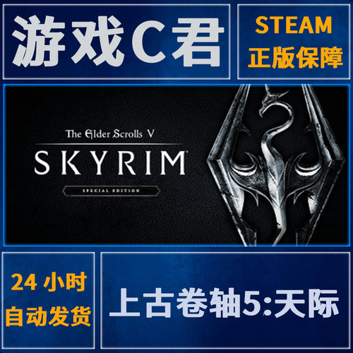Steam游戏上古卷轴5国区key