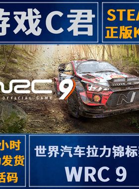 PC正版 Steam游戏 汽车拉力锦标赛9 WRC 9 激活码 国区 全球key