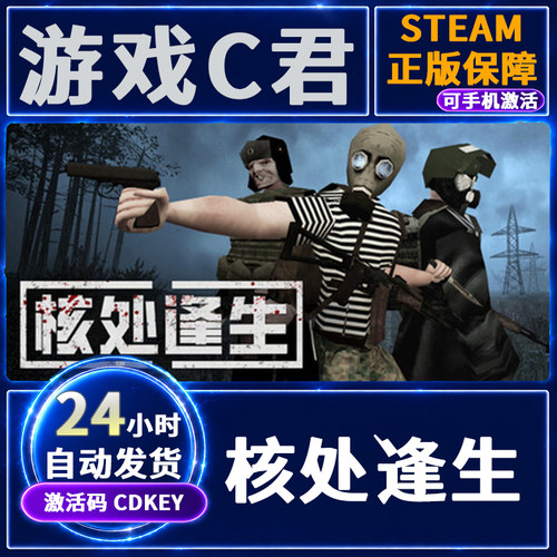 Steam正版游戏 核处逢生 MISERY 联机多人 激活码 国区 全球CDKey