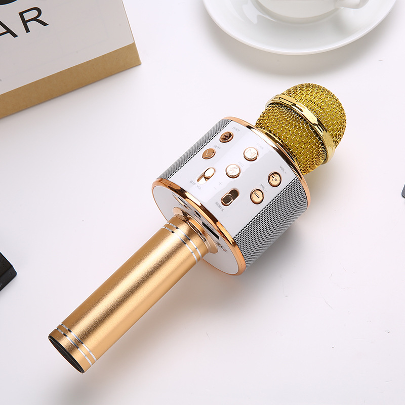 Kids Microphone Bluetooth Speaker Home KTV Микрофон