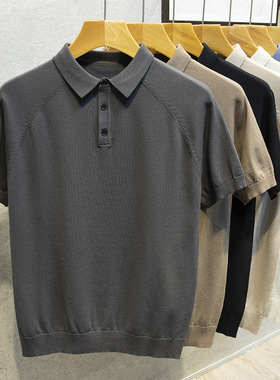 men summer POLO T-Shirt short sleeve bussiness office work