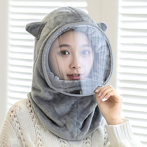 anti-spitwarmhatwomenmask