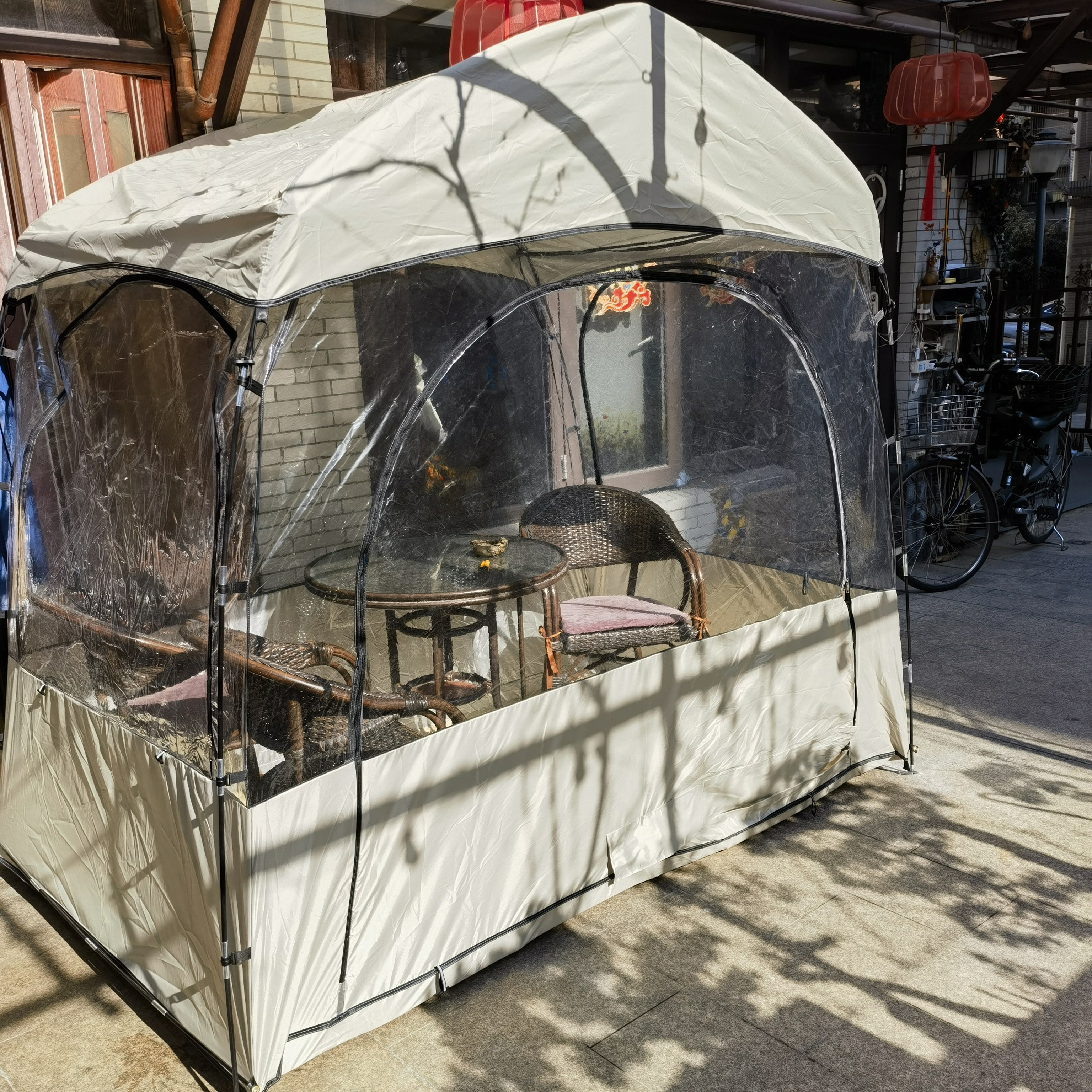 全景泡泡屋帐篷,透明PVC帐篷