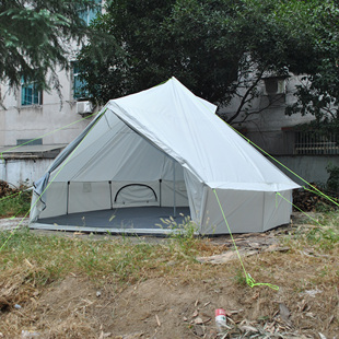 tent豪华营地帐篷 钟型蒙古包帐篷bell 8人户外印第安露营帐篷