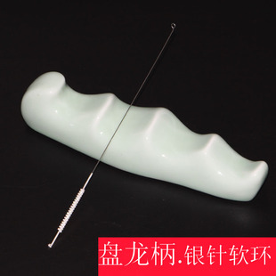 扬九怪 盘龙银针柄 银针软环耳圈 打耳膜 挠耳鼓 采耳工具 挖耳勺