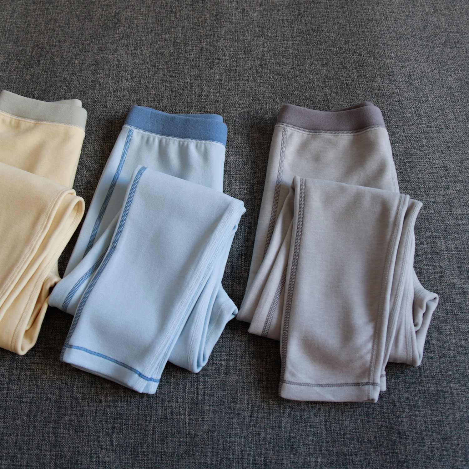 儿童保暖裤纯色中大童秋冬内穿中厚打底裤女童单条秋裤男孩棉毛裤