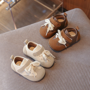 女童鞋子2025春秋新款儿童复古公主软底防滑耐磨轻便0一5-3岁童鞋