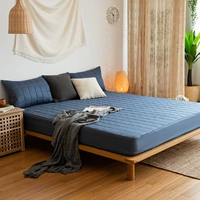 Водонепроницаемая кровать, простыня, покрывало, дышащий матрас, стеганый пылезащитный защитный чехол, увеличенная толщина