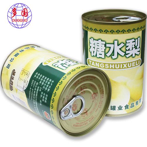 多国新鲜山酥罐装梨罐头