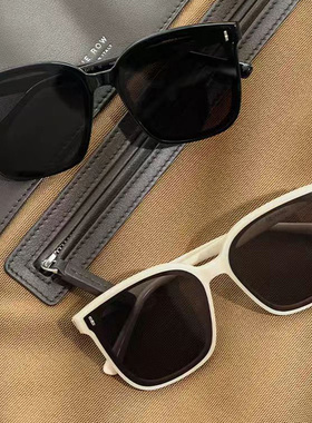 美洋MEIYANG【现货】巴掌脸墨镜 加强遮光防紫外线方形大框太阳镜