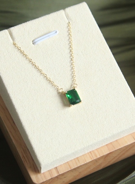 925纯银18k祖母绿锆石手链价款