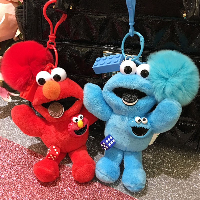 网红创意卡通毛绒玩具玩偶挂饰汽车钥匙扣女艾莫小公仔书包包挂件,玩具/童车/益智/积木/模型,毛绒/玩偶/公仔/布艺类玩具,淘宝优惠券,粉丝福利购,淘宝优惠卷