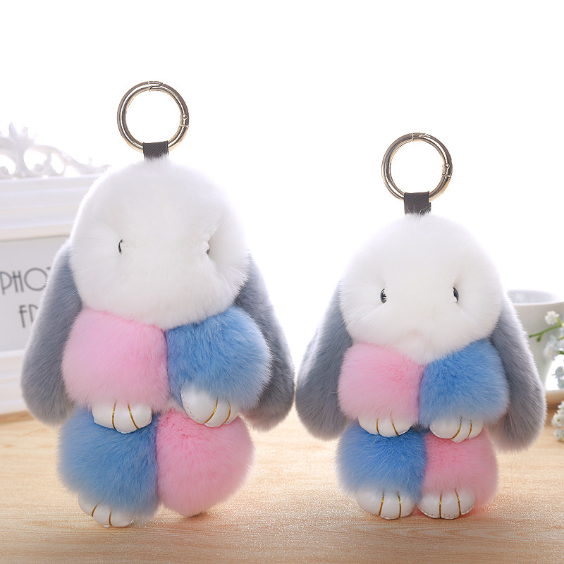 真毛可爱小兔子毛绒玩具兔垂耳兔包包装死挂件兔公仔獭兔皮毛一体,玩具/童车/益智/积木/模型,毛绒/玩偶/公仔/布艺类玩具,淘宝优惠券,粉丝福利购,淘宝优惠卷
