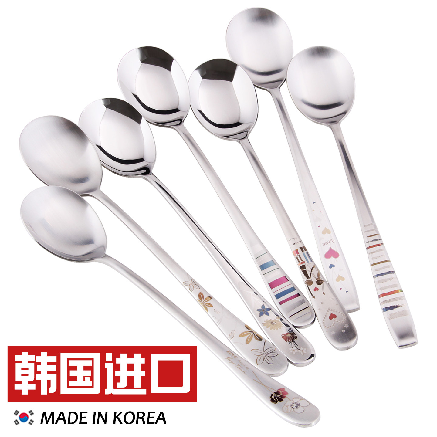 韩国精致高颜值家用勺子筷子套装