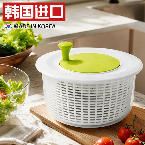 韩国进口果蔬菜脱水器甩干机手动