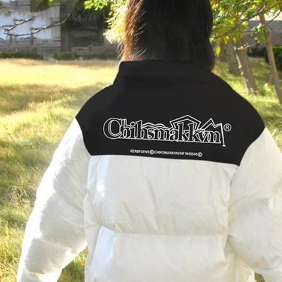 插肩宽松时尚面包服外套潮