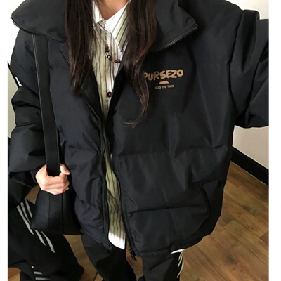 美式小众棉袄棉服女装2024年冬季新款超好看小个子时尚面包服外套