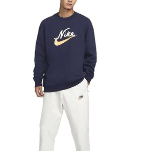 Nike  SPORTSWEAR 男子针织休闲运动毛圈圆领卫衣FV9513-555