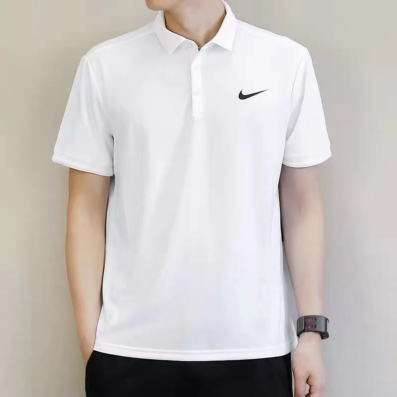 Nike 耐克男士速干POLO衫网球DRI-FIT黑白排汗透气短袖939138-100