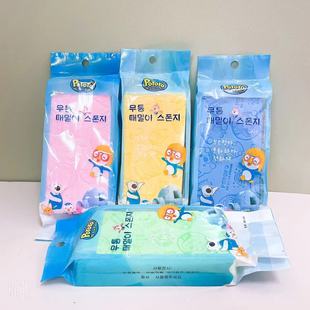 宝宝搓澡擦婴幼儿童印花沐浴棉搓泥搓灰神器洗澡巾浴室后背双面