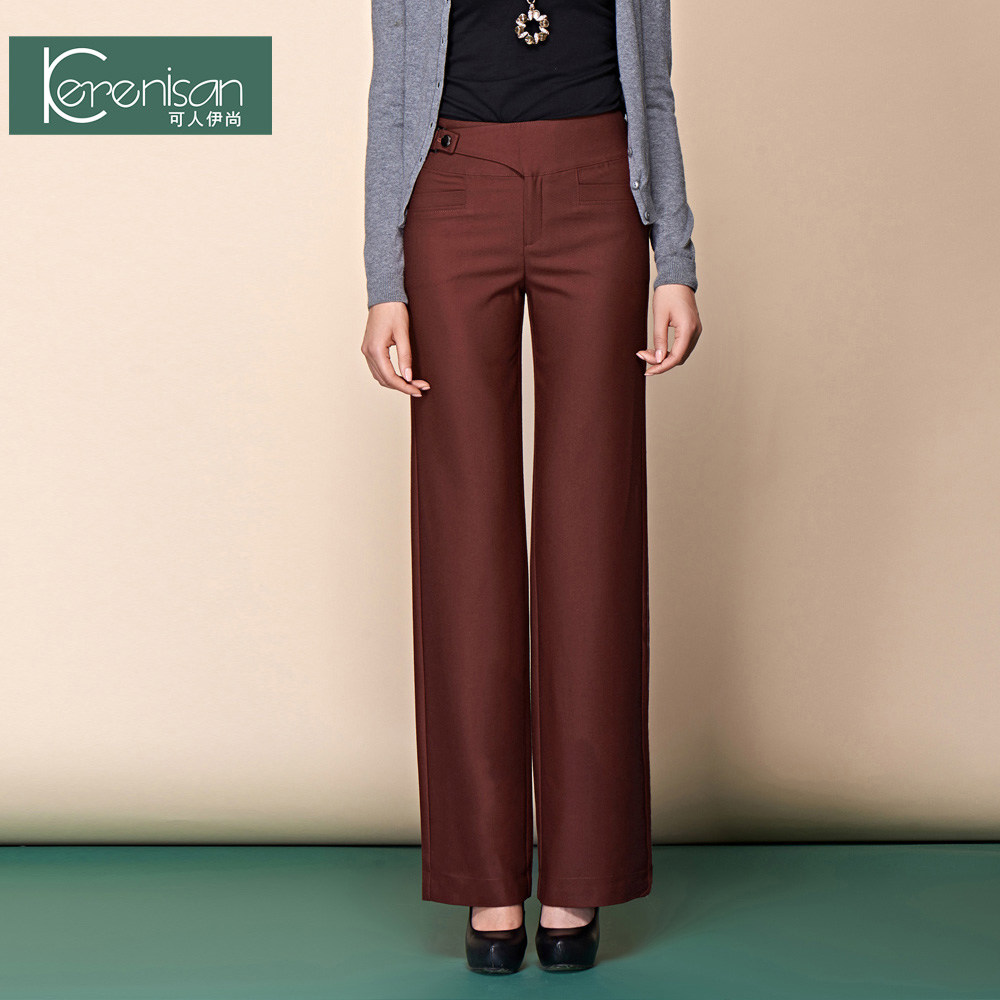 Wide leg pants trousers New winter Women's wear 2021 fashion Paige Bigfoot pants Straight pants Rejection pants leisure time trousersin the Women's clothing/Boutique , Pants , Casual pants  category - from Buy2taobao.com to provide professional Taobao agent buy service