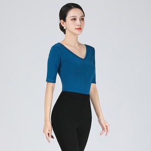 莫代尔形体训练服装女修身礼仪优雅导师形体服舞蹈练功服套装走秀