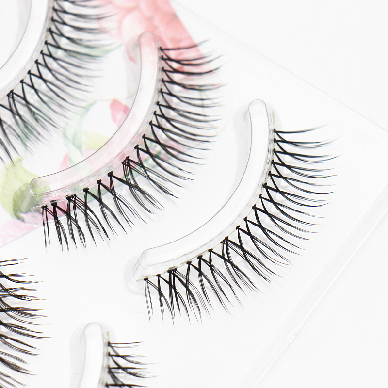 乐花繁鱼线梗V型仿真假睫毛女团